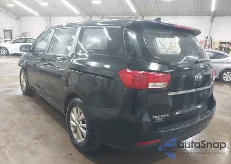 2016 Kia Sedona L from USA, damaged, VIN KNDMA5C12G6168729